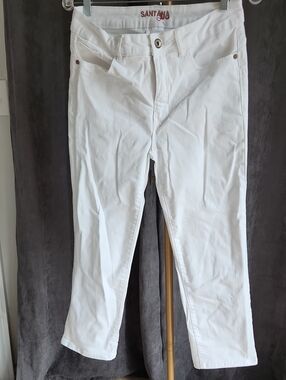 Santana White Denim Jeans